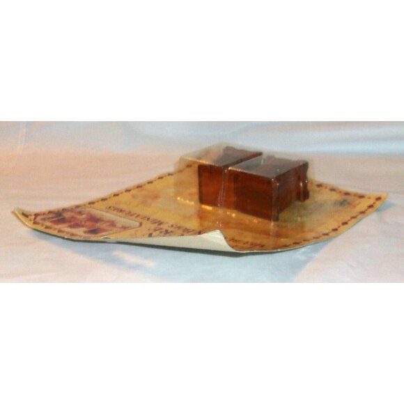 NOS Vintage Dollhouse Furniture - 2 Tables- Bedroom Living Room - Wood Miniature - Picture 5 of 9